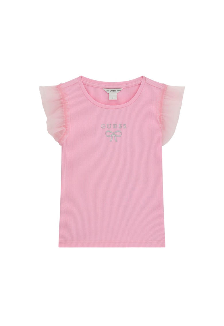 Tricou copii roz bumbac - Roz