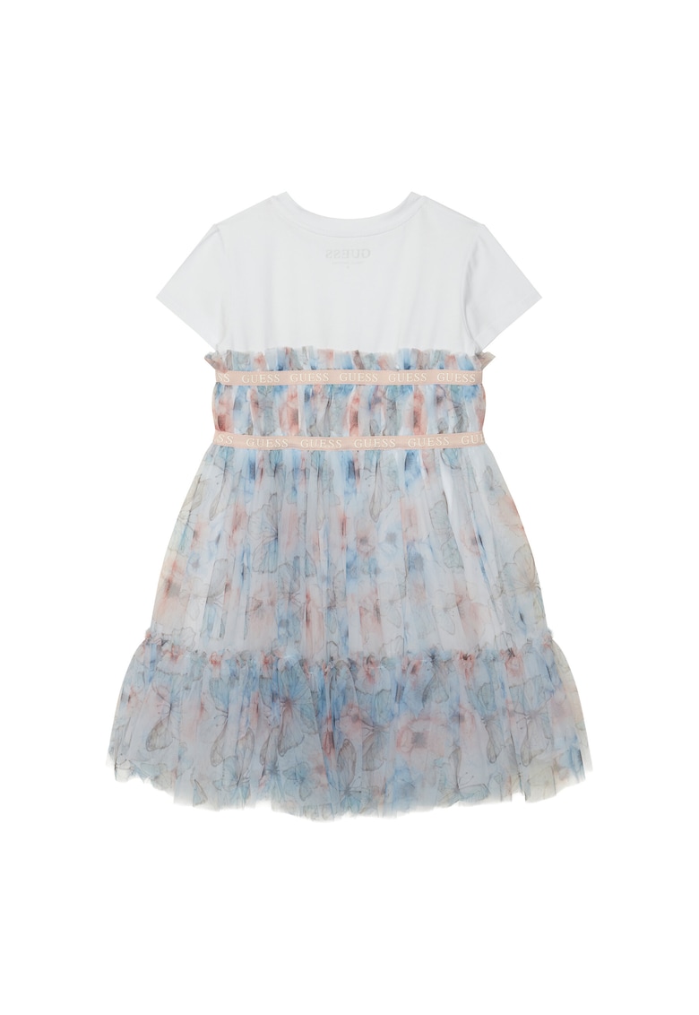 Rochie fete - din bumbac - Multicolor