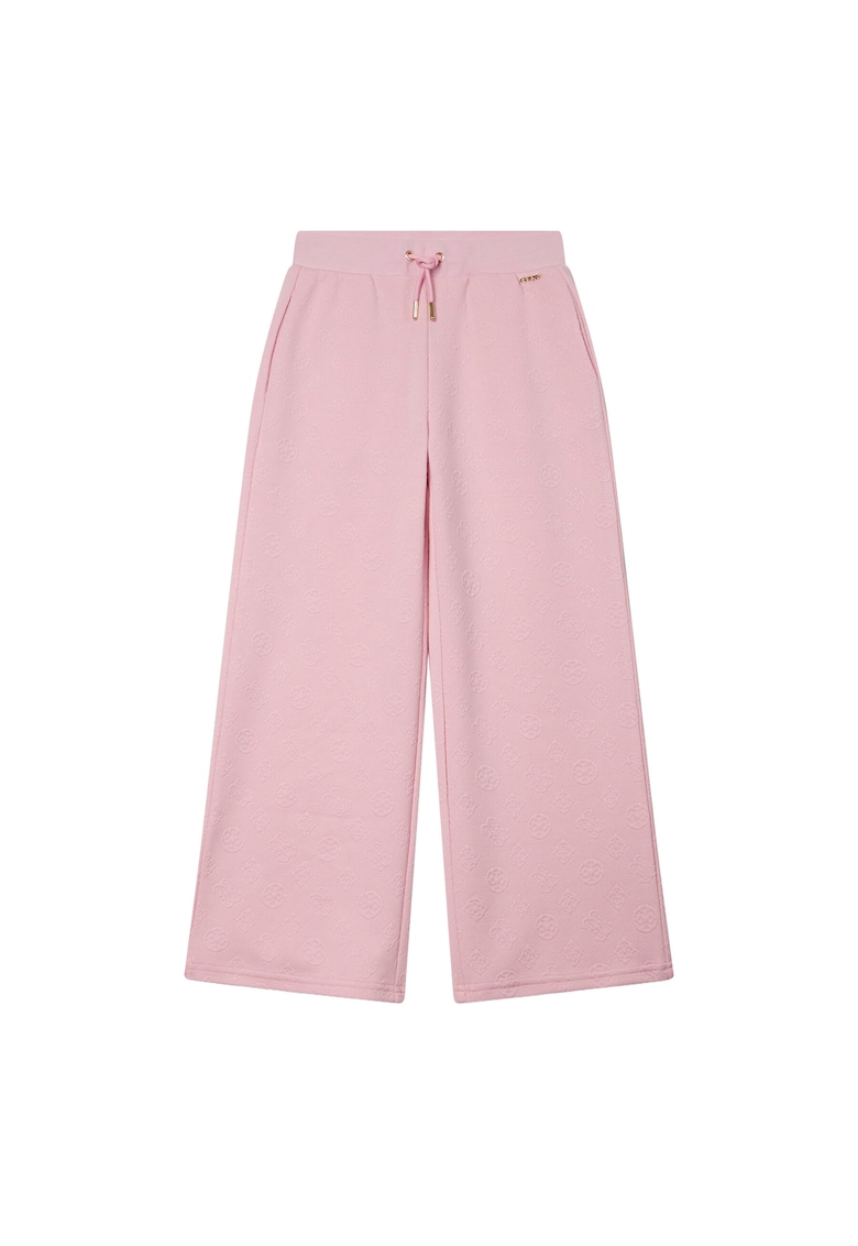 Pantaloni de trening pentru fete - Poliester - Roz -