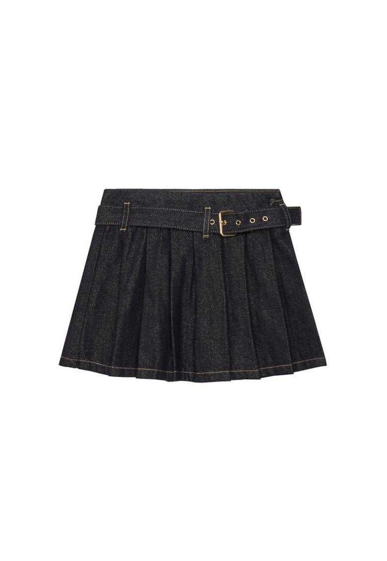 Fusta denim pentru fete - Bleumarin