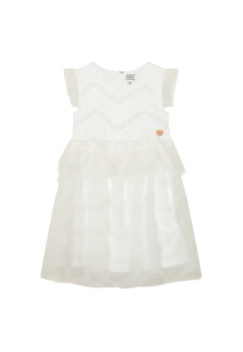 Rochie fete alb - Alb