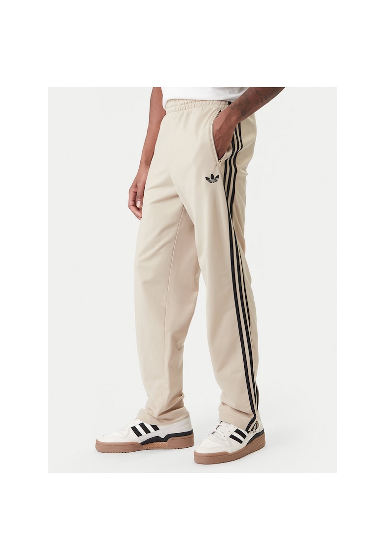Pantaloni sport barbati - bej - material sinteticfwer - Bej