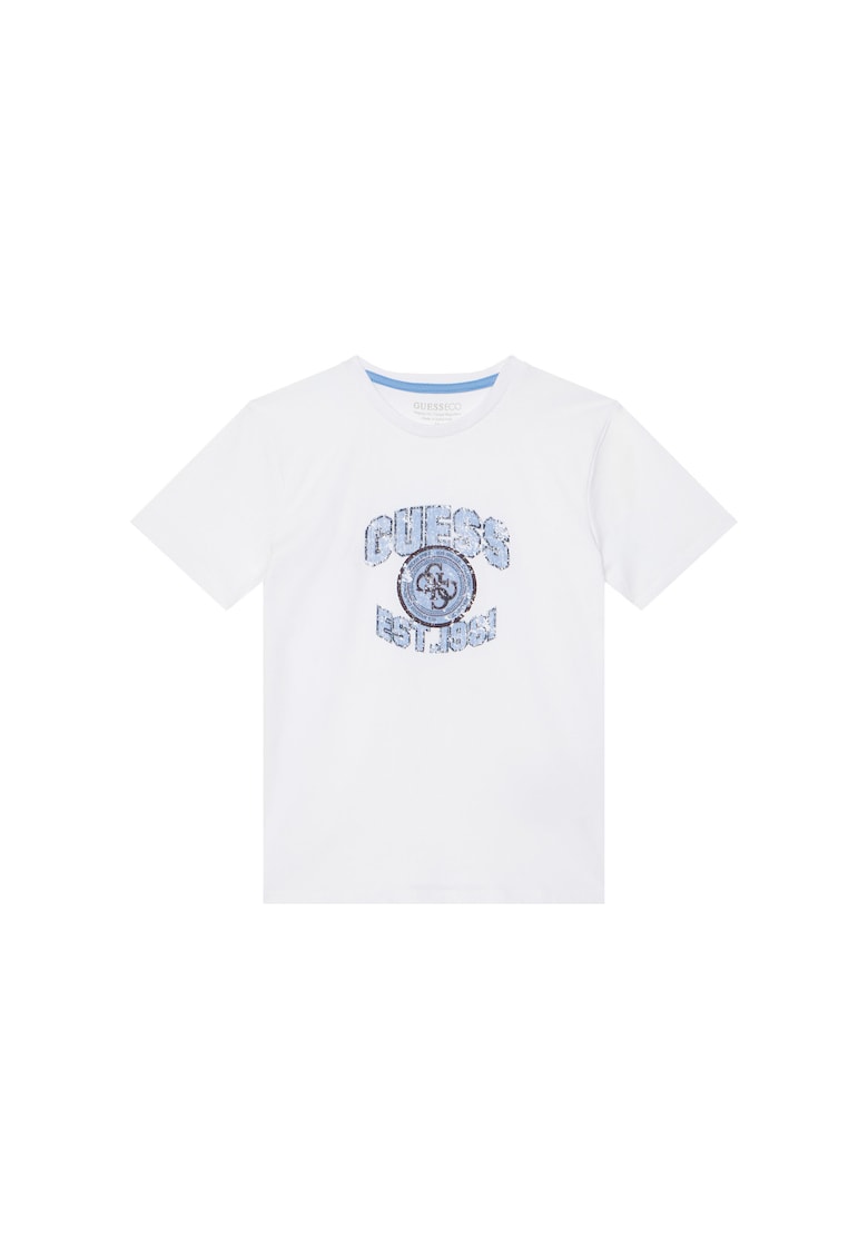 Tricou copii - din bumbac organic - alb
