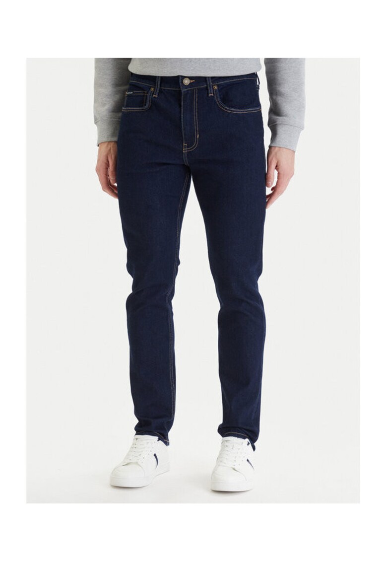 Blugi barbati - slim fit - bleumarin - 68% bumbac - 30% poliester - 2% elastan
