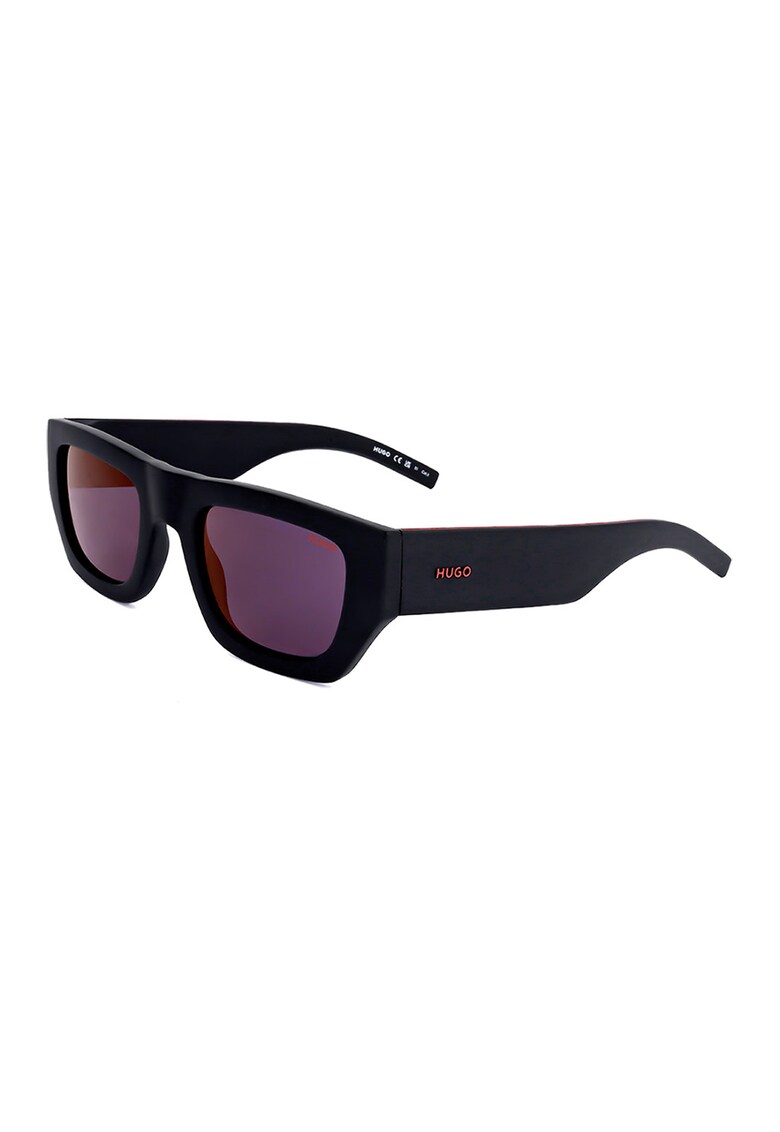 Ochelari de soare dreptunghiulari - Negru