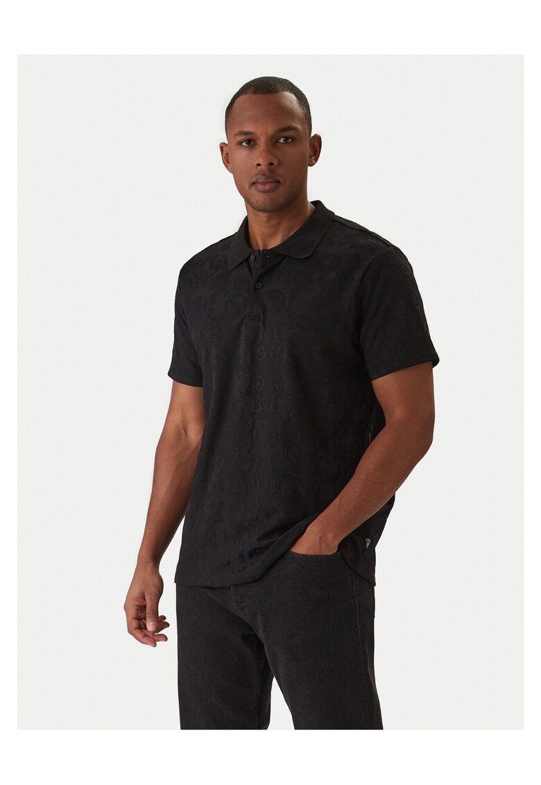 Tricou negru pentru barbati - Negru