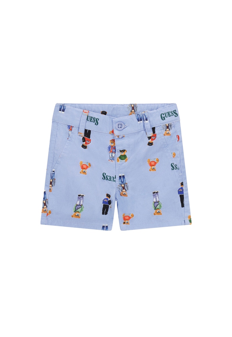 Pantaloni scurti - bumbac - violet - 98% bumbac - 2% elastan