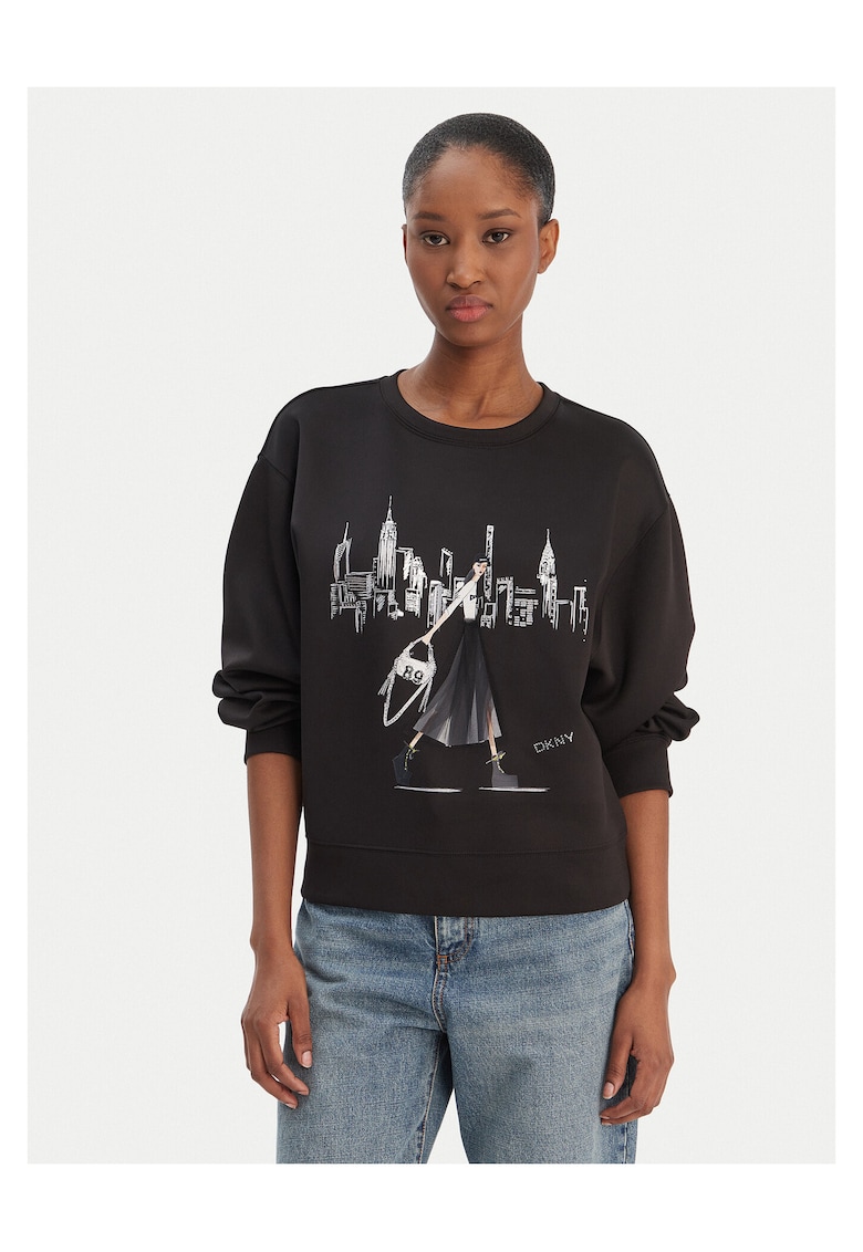 Bluza dama - negru - poliester