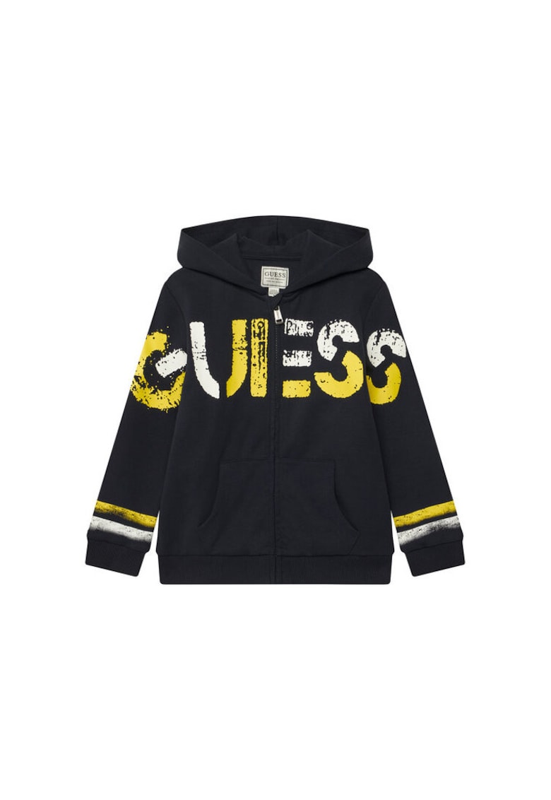 Bluza copii - bleumarin - fermoar - bumbac/poliester