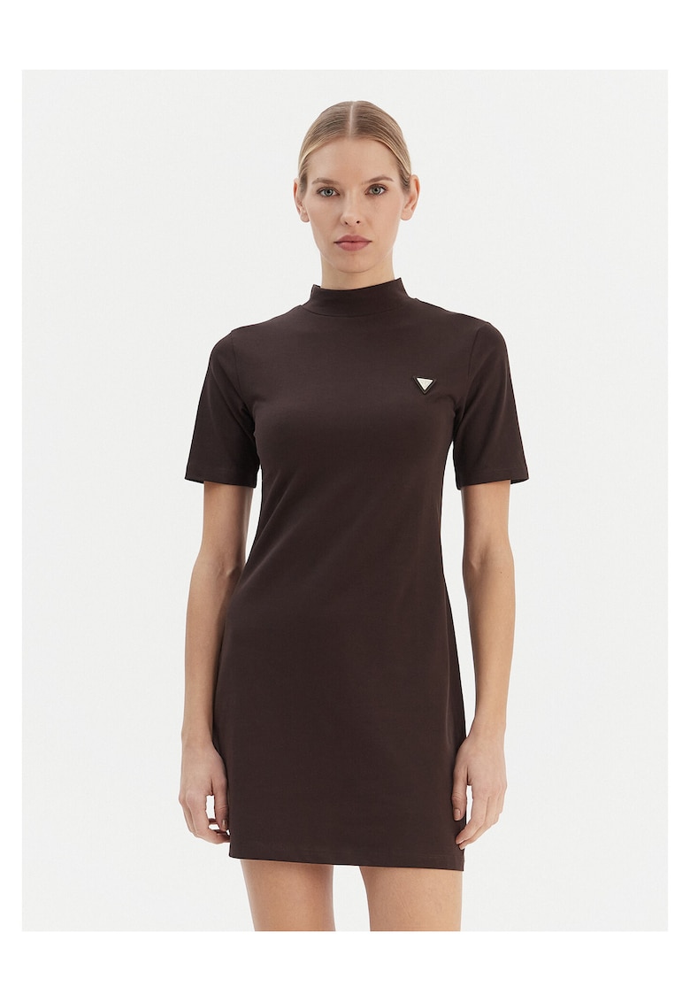 Rochie casual maro - Maro