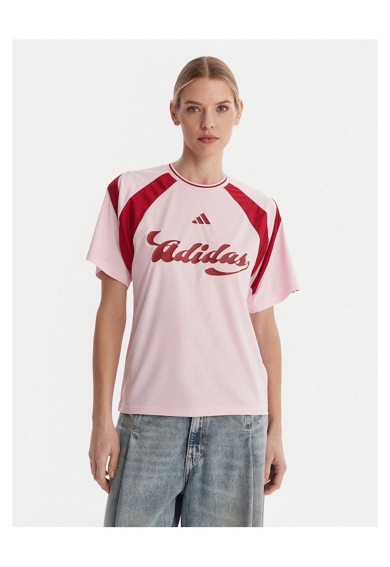 Tricou dama - poliester reciclat - roz -