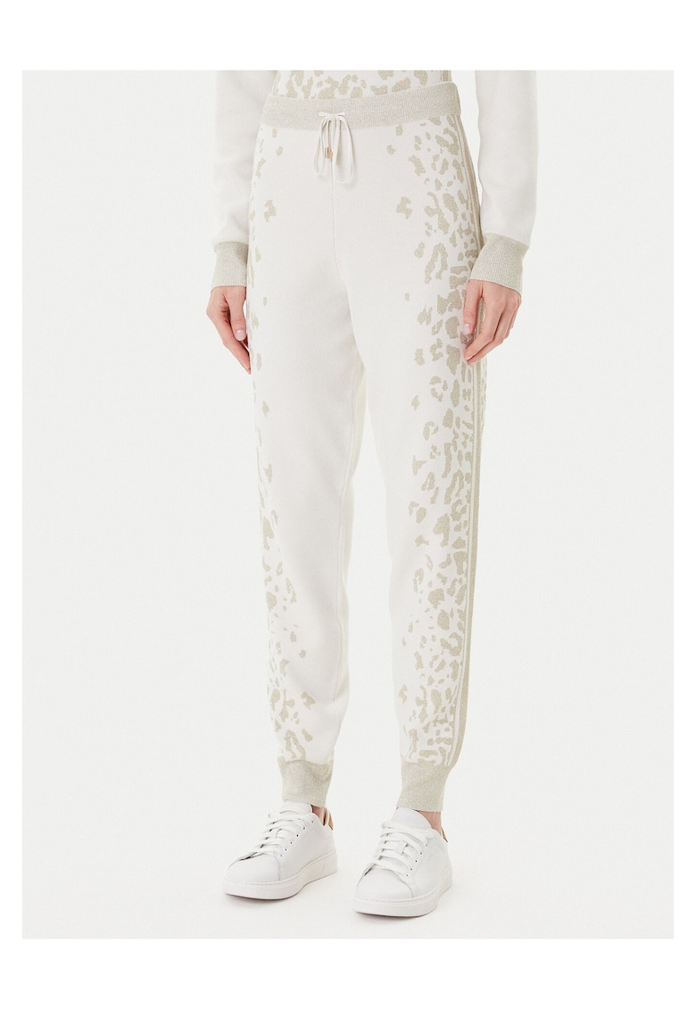 Pantaloni trening dama - viscoza - ecru