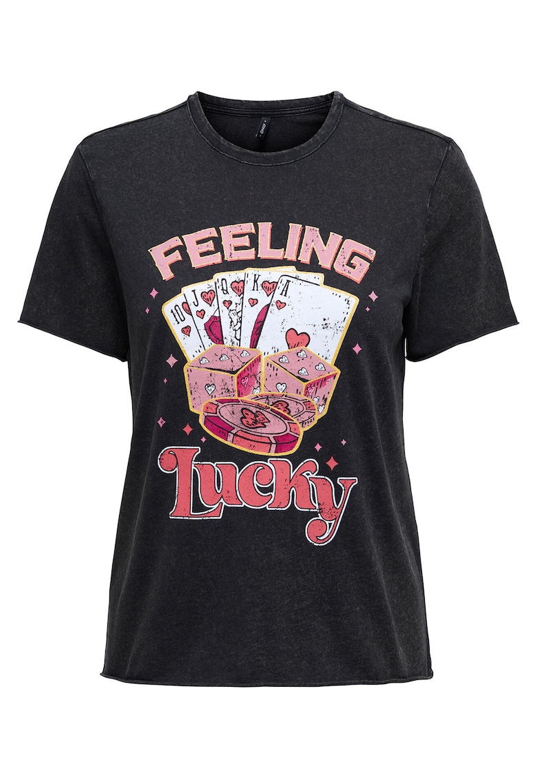Tricou dama bumbac organic - lejer - Negru