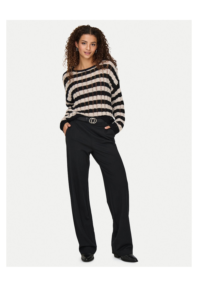 Pantaloni dama - negru - din viscoza/nailon