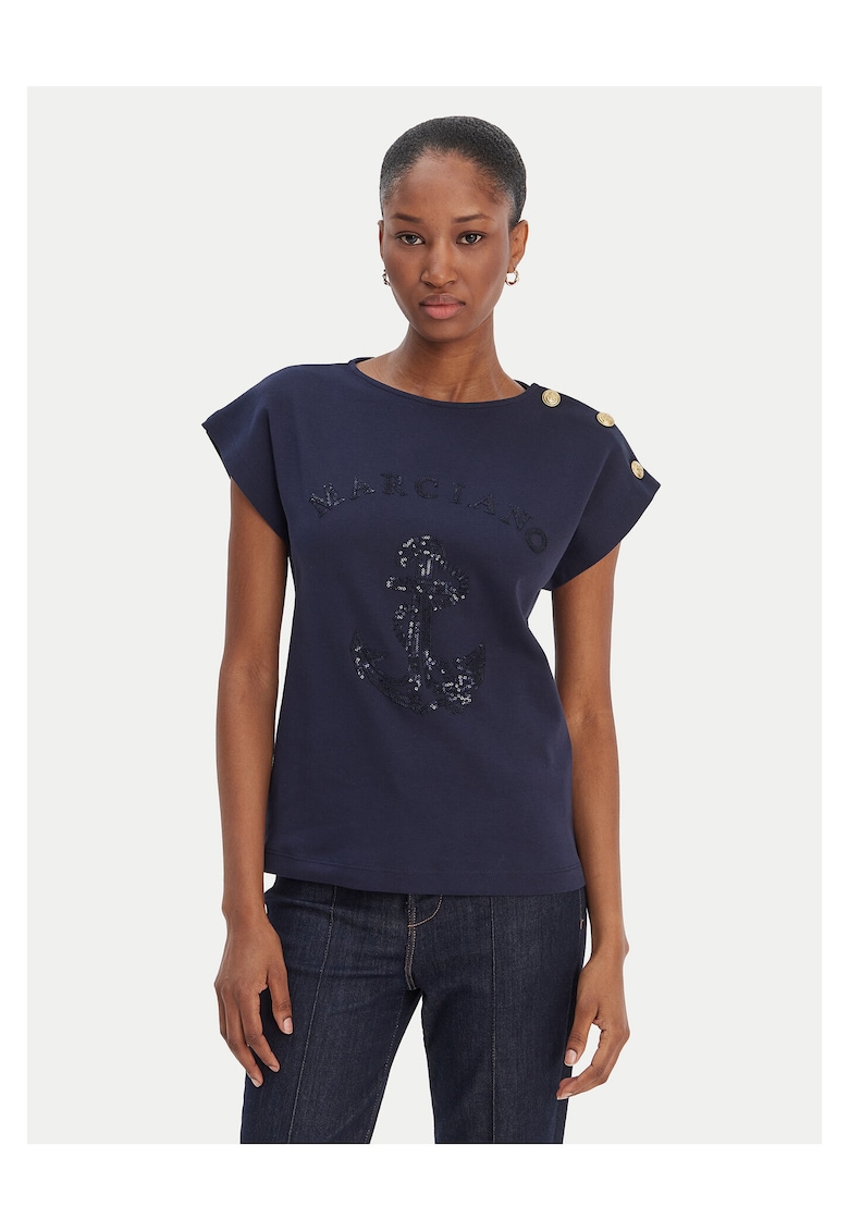 Tricou bleumarin - Bleumarin