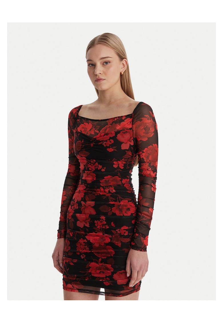 Rochie cocktail rosu - Rosu