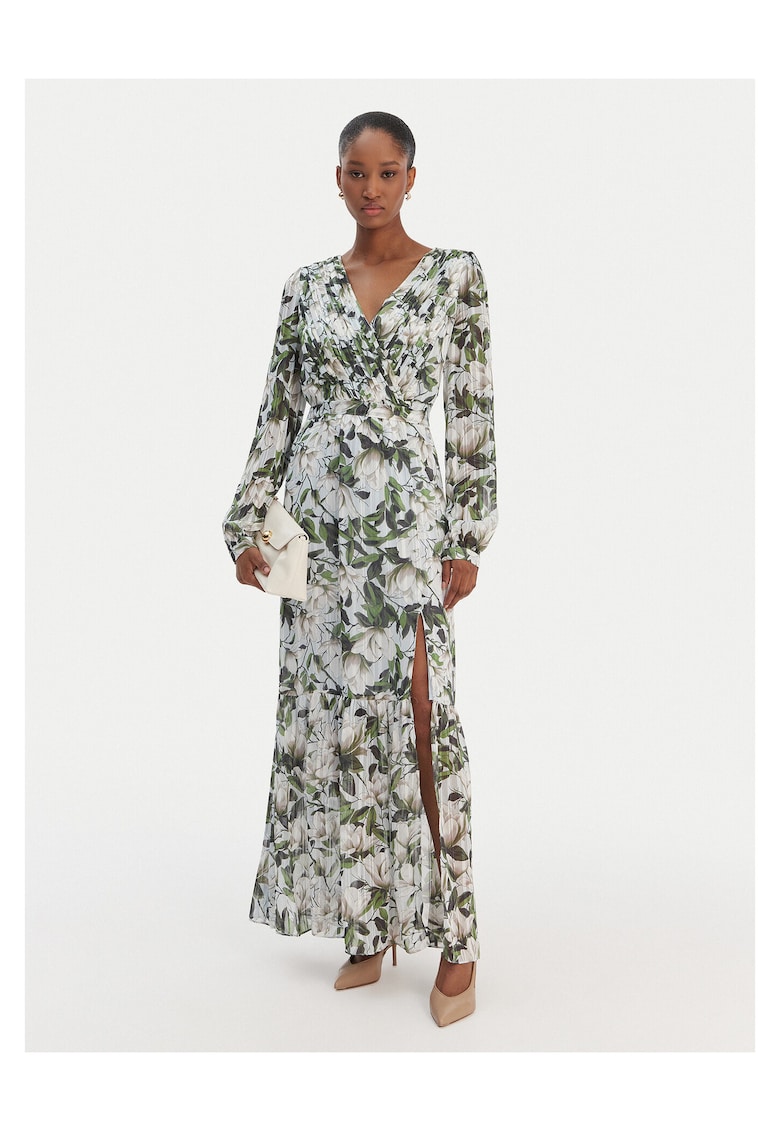 Rochie eleganta - Verde/Albastru