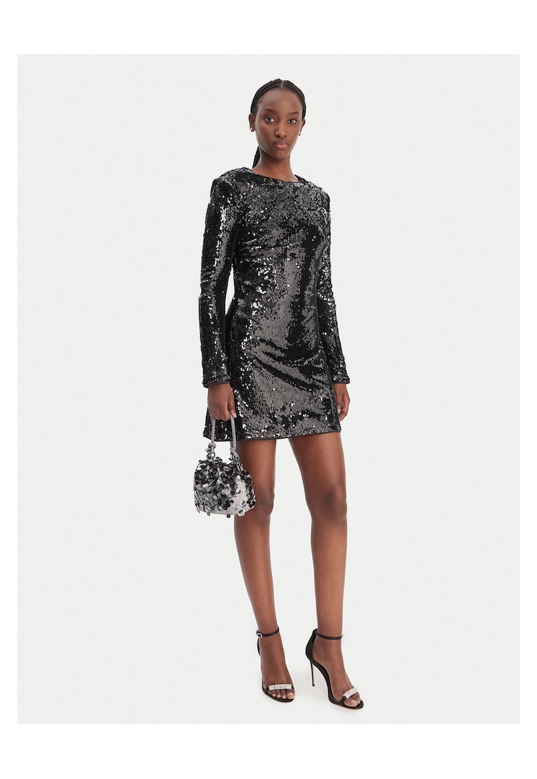 Rochie de cocktail negru - Negru