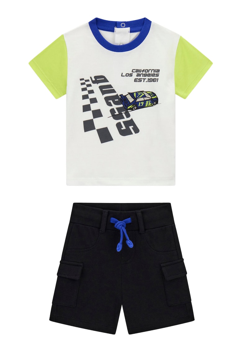 Set sportiv baieti alb+negru - Multicolor