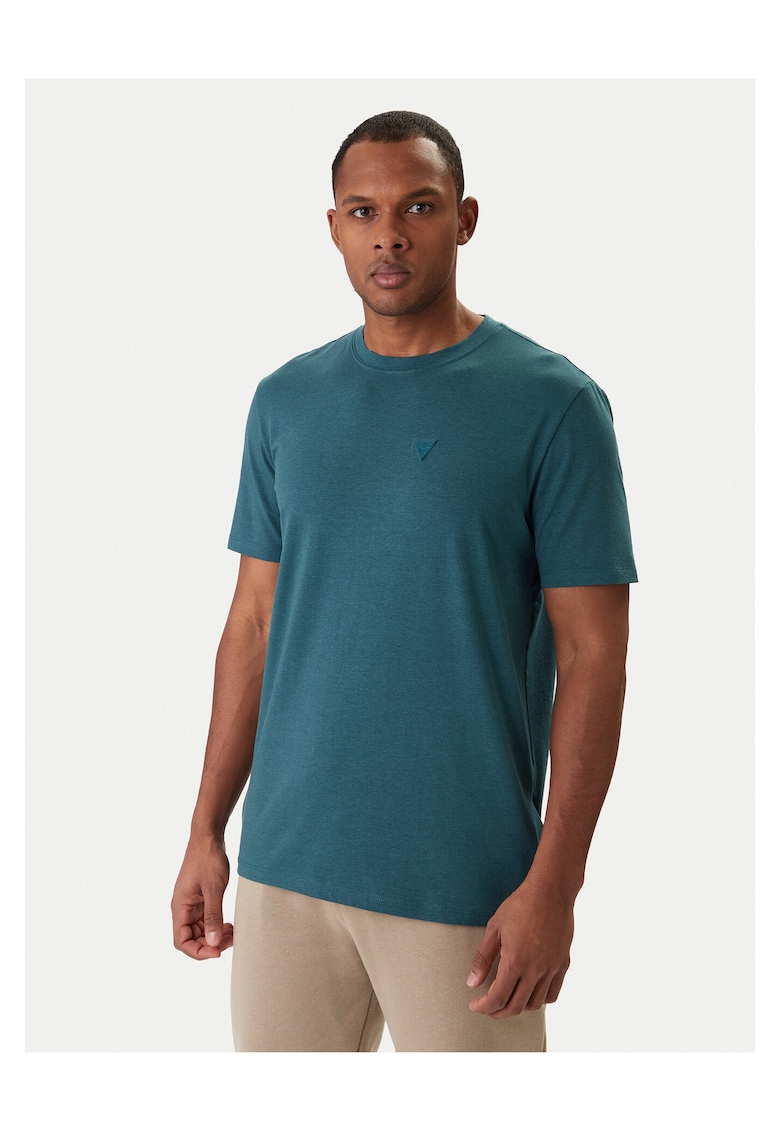 Tricou barbati - verde - bumbac-modal-elastan