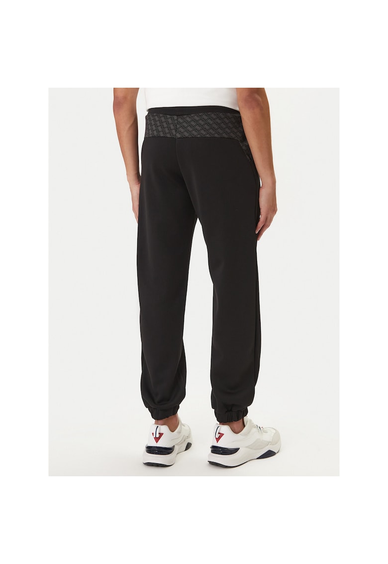 Pantaloni sport barbati - poliester - negru