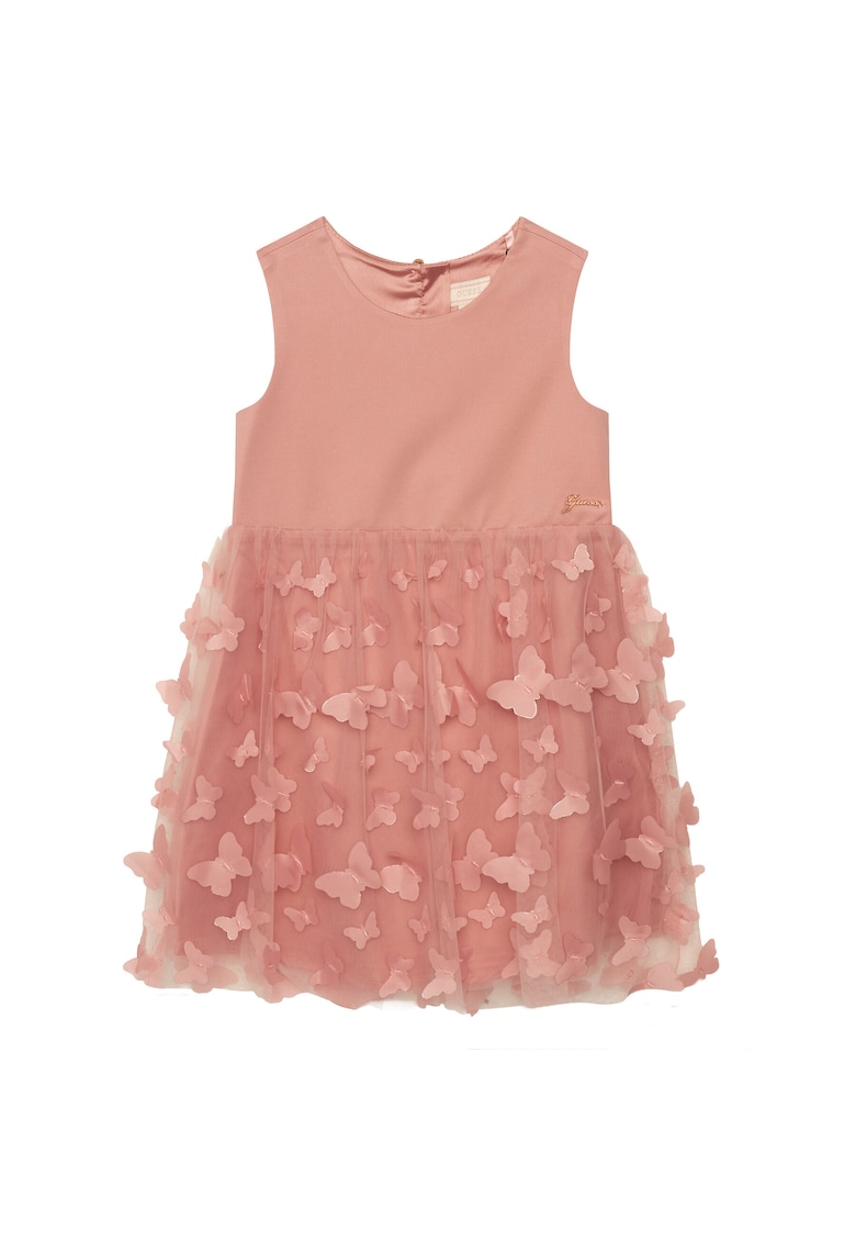 Rochie fete eleganta coral - Coral