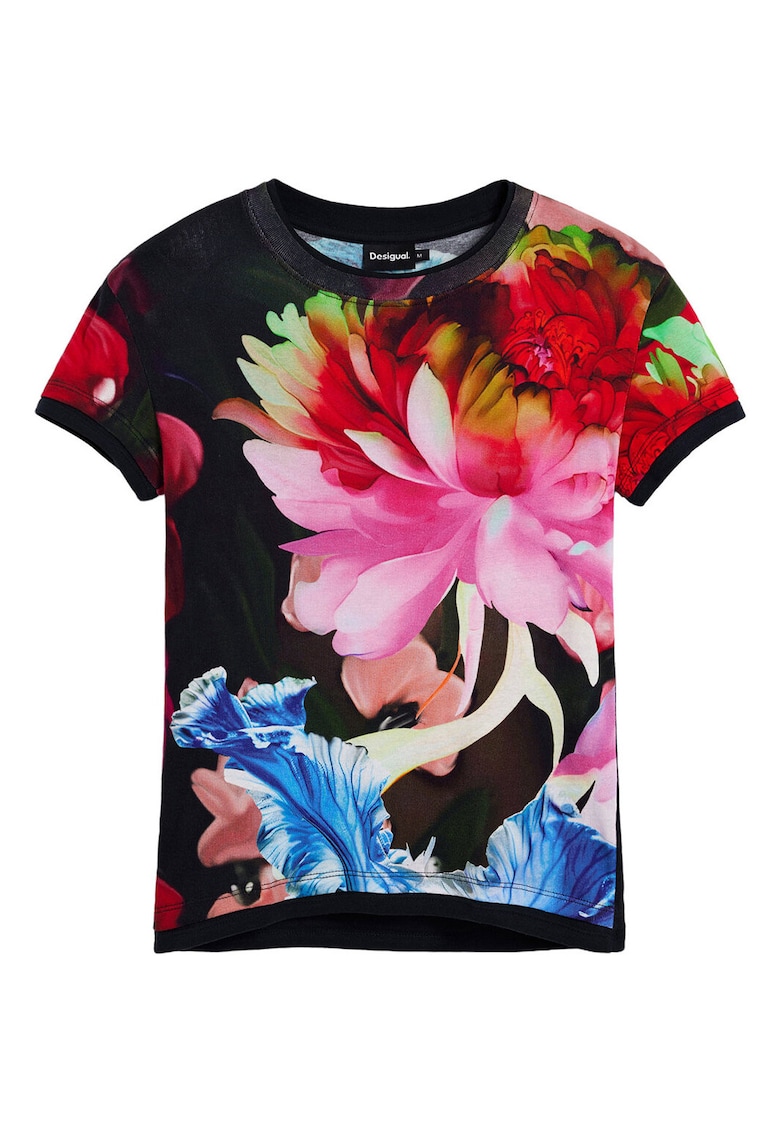 Tricou dama bumbac - Negru