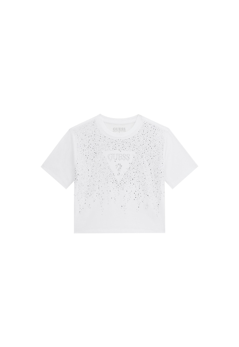 Tricou copii - bumbac organic - alb -