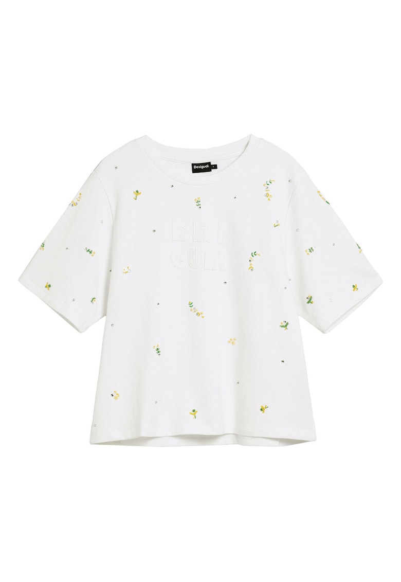 Tricou pentru dama - ecru - Ecru