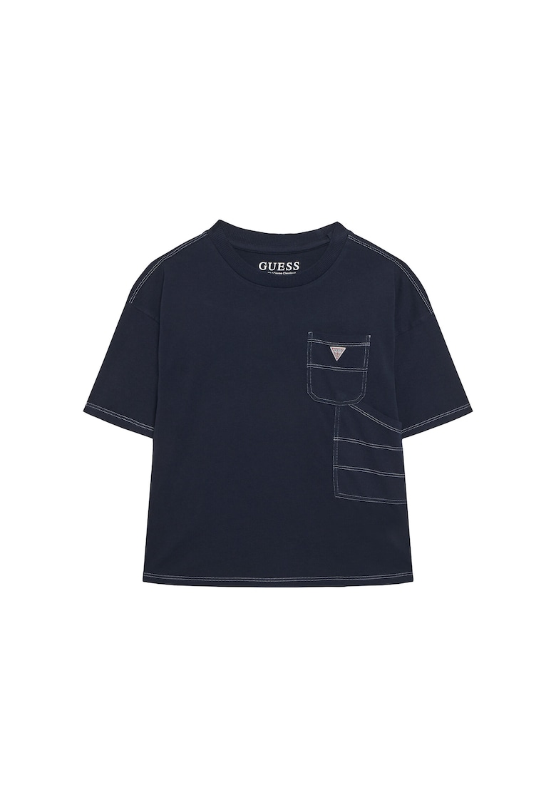 Tricou copii - bumbac - bleumarin -
