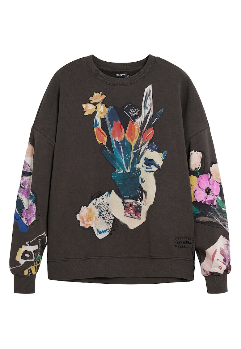 Bluza dama - bumbac - gri - Gri