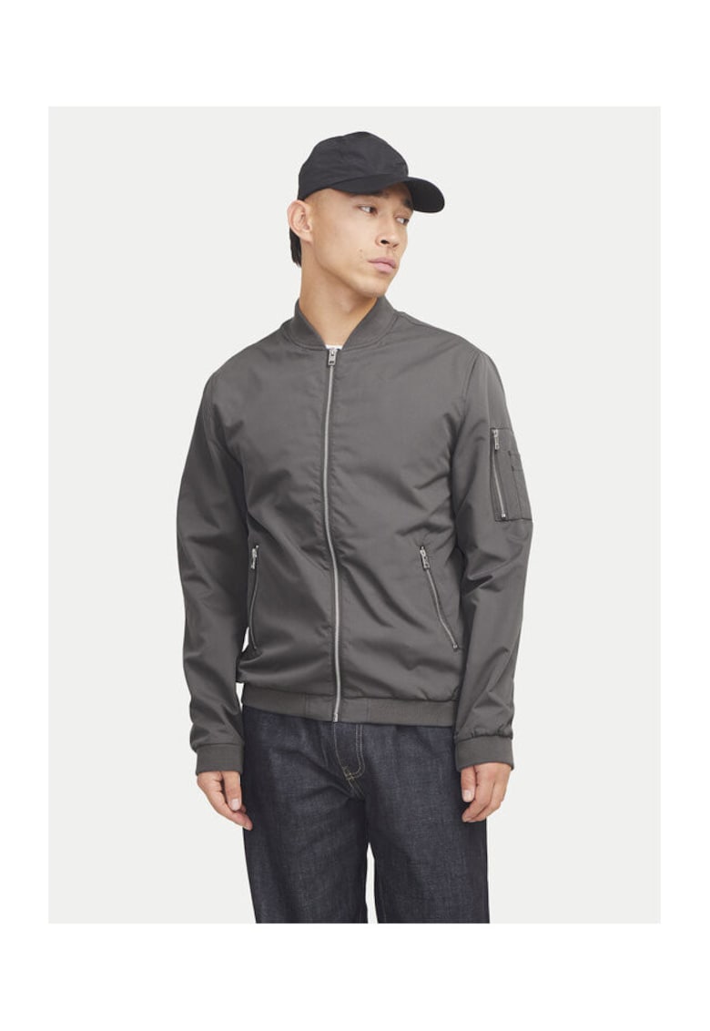 Geaca bomber Barbati - Poliester - 64598 - Maro