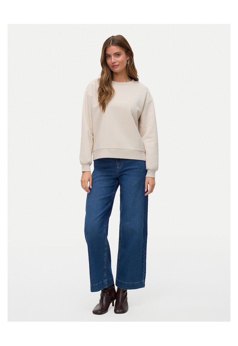 Bluza dama - poliester reciclat - bej