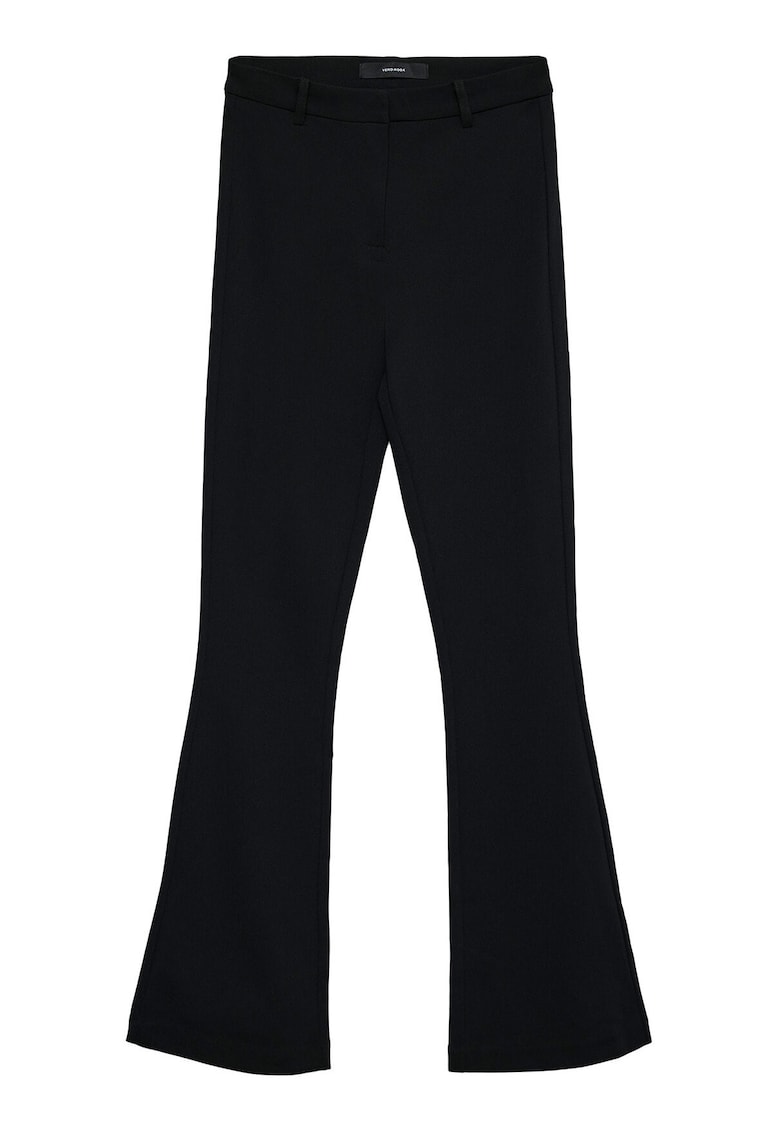 Pantaloni dama negri poliester reciclat