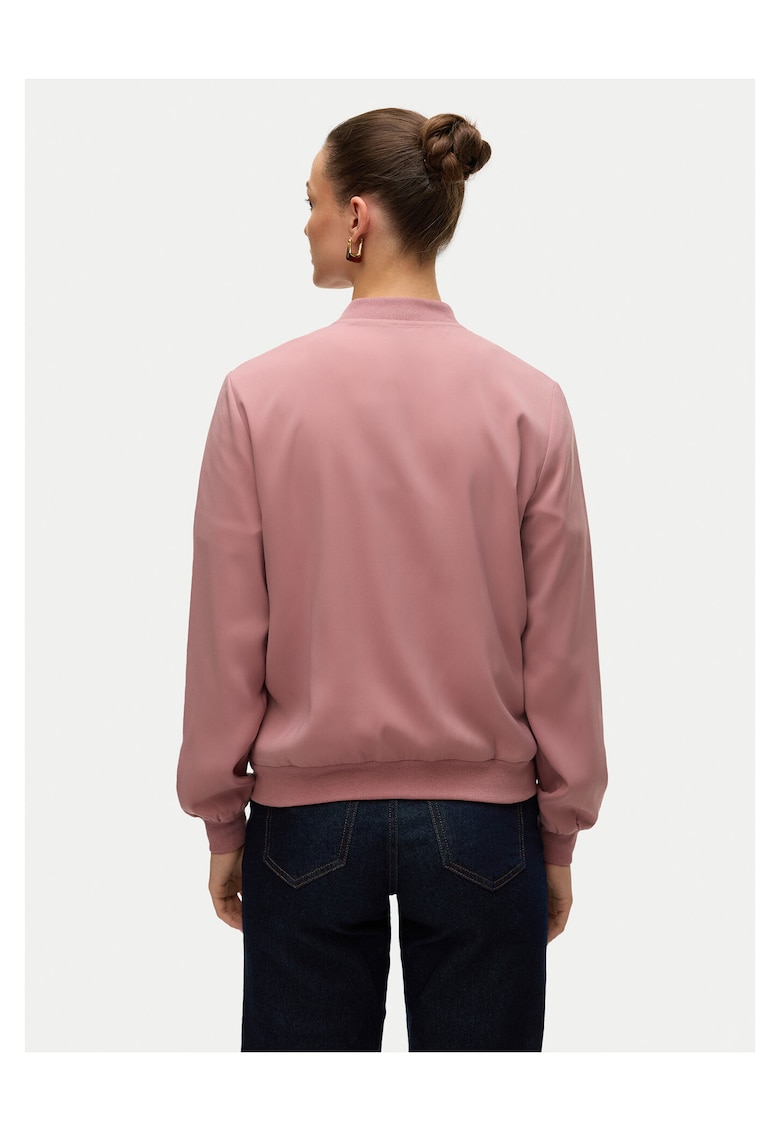 Geaca bomber Femeie - 96% poliester reciclat - 4% elastan - XS INTL - Roz -