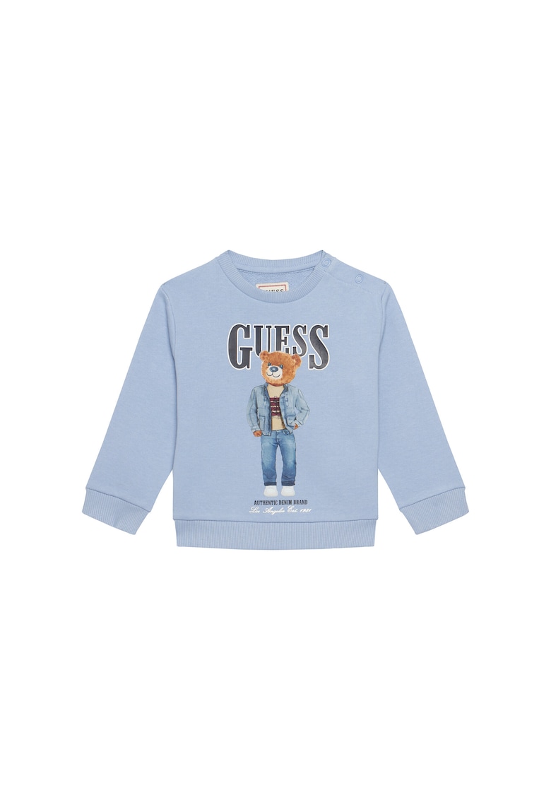 Bluza din bumbac pentru copii - Albastru