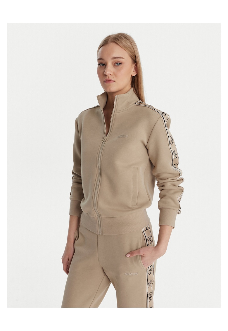 Bluza dama - bumbac si poliester - bej - Bej