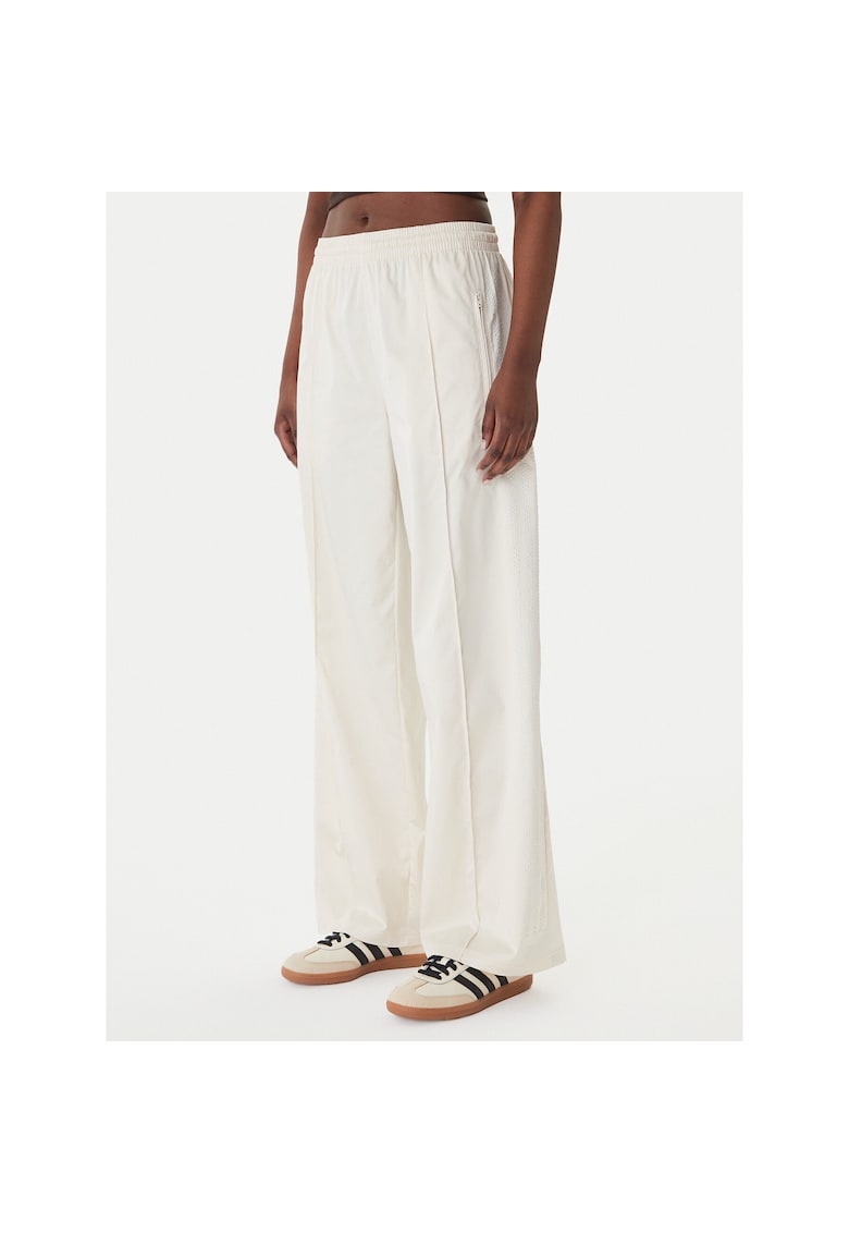 Pantaloni sport dama - poliester reciclat - ecru -