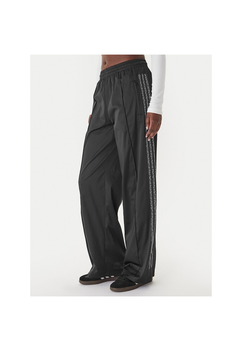 Pantaloni sport dama - poliester reciclat - negru -