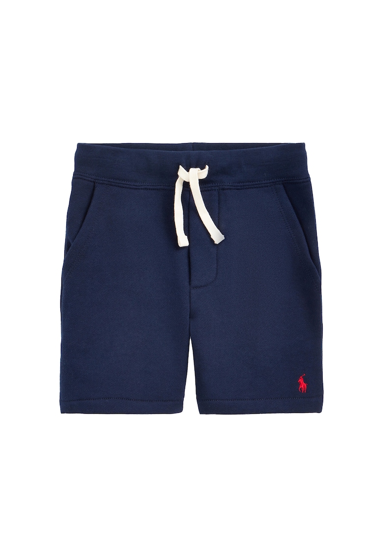 Pantaloni scurti - bumbac - bleumarin - elastic