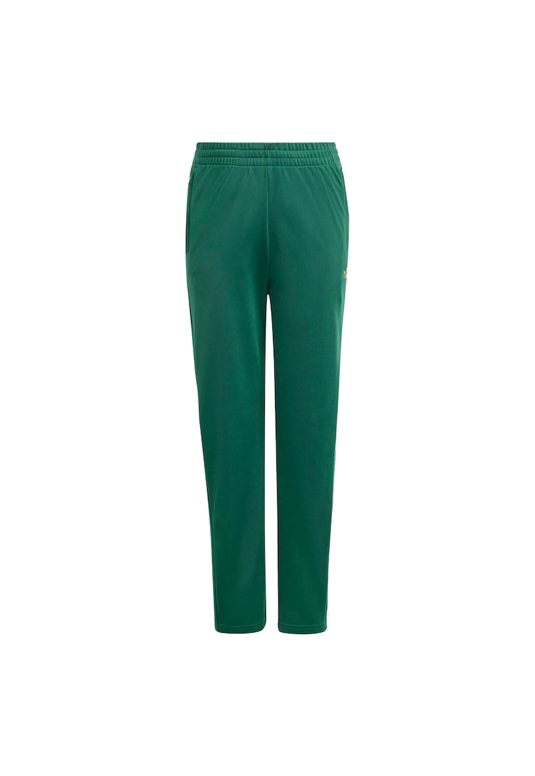 Pantaloni sport copii - poliester reciclat - verde -