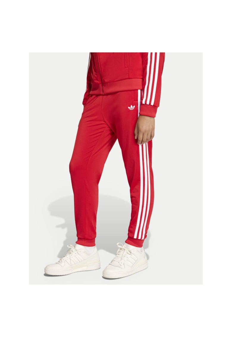 Pantaloni copii - unisex - rosu - poliester reciclat