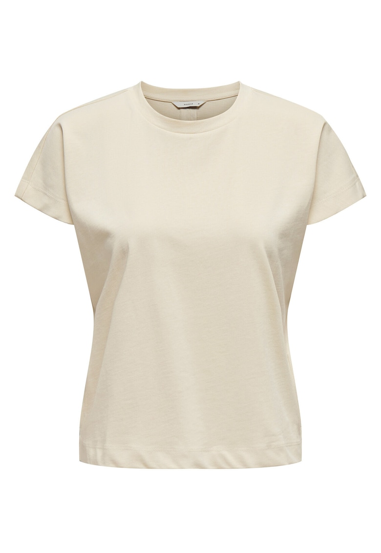 Tricou dama supradimensionat bej - Bej