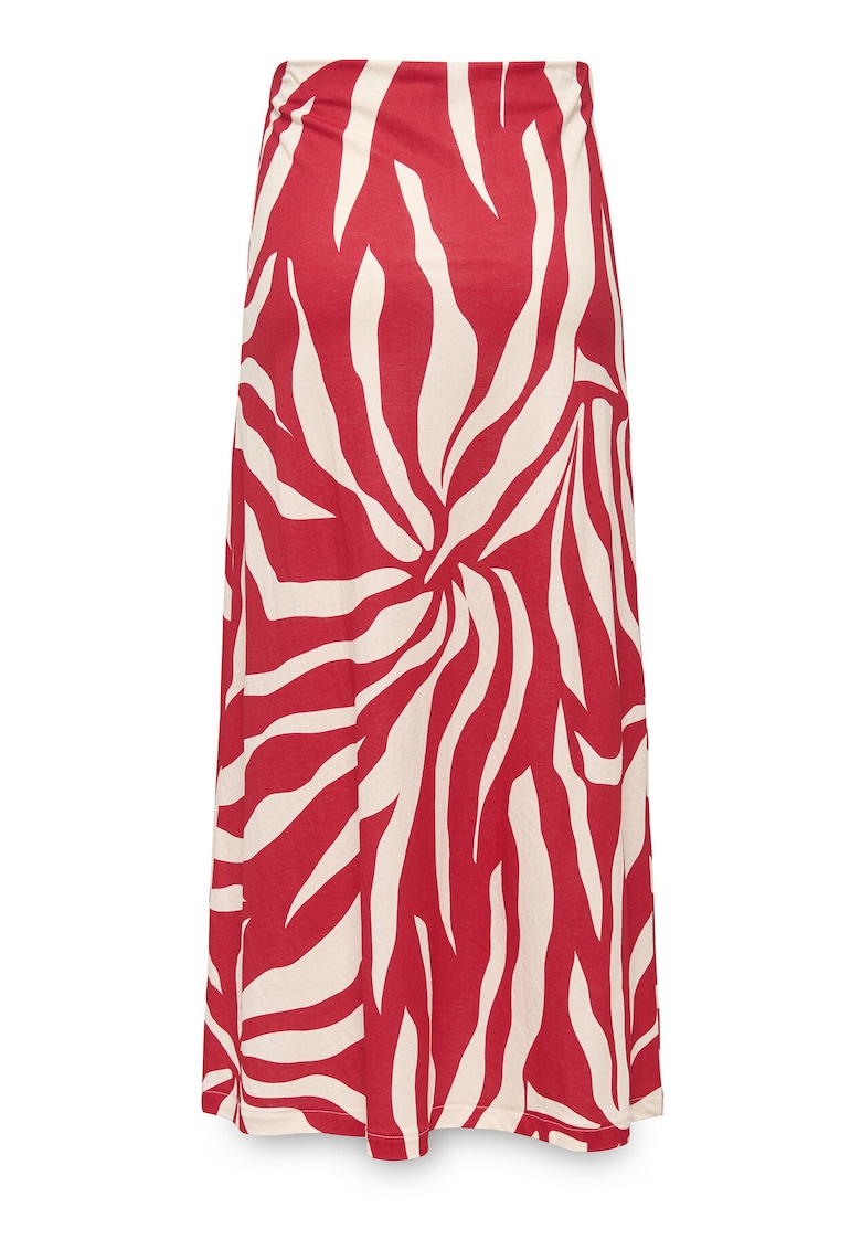 Fusta maxi - rosie - 55% viscoza - 45% nailon