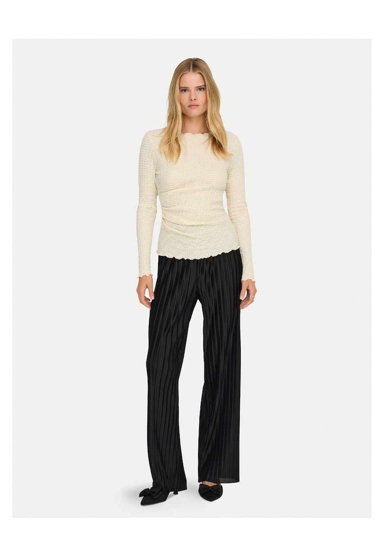 Bluza dama slim fit - Bej