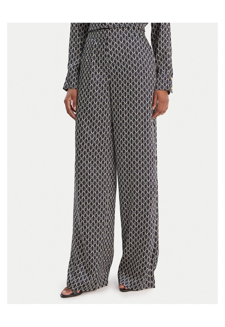 Pantaloni poliester - Negru