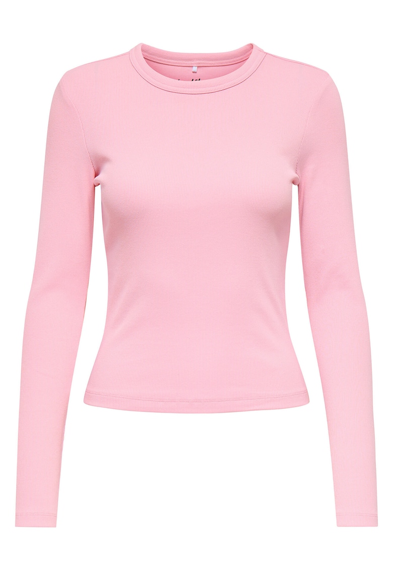 Bluza dama din bumbac organic - Roz