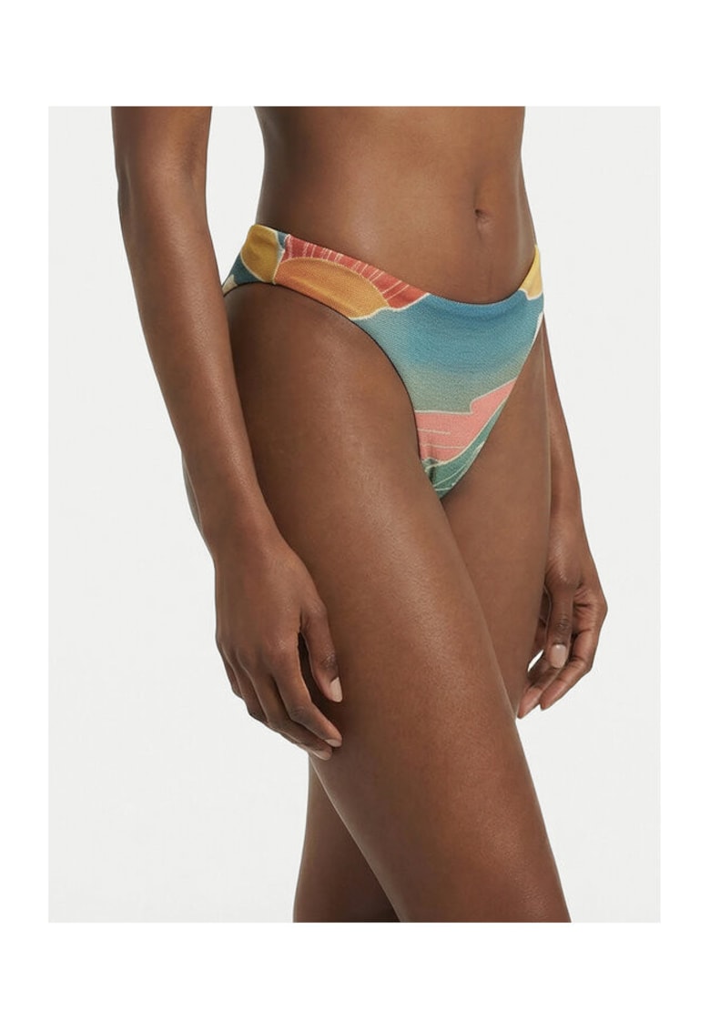 Costum de baie dama - slip de bikini - colorat - poliester reciclat - Multicolor