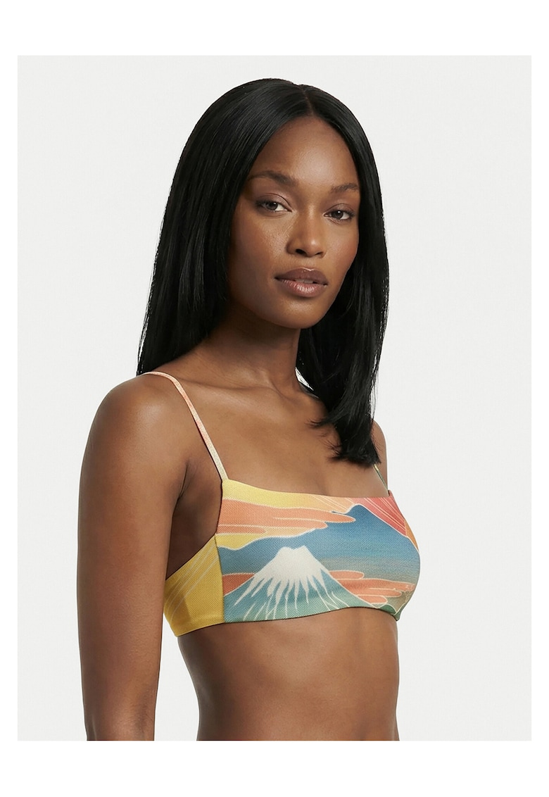 Top de bikini dama - colorat - poliester reciclat
