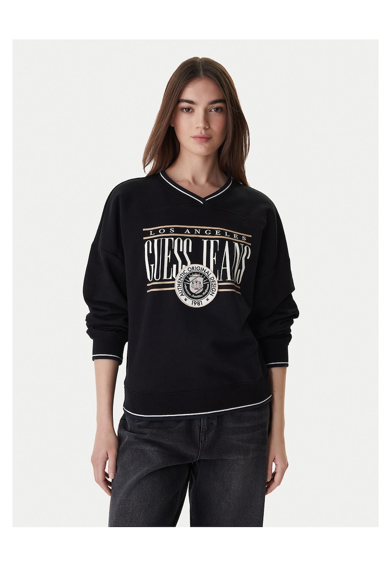 Hanorac de dama negru - Negru